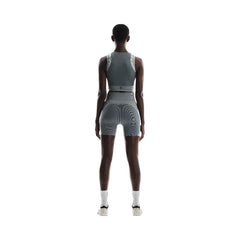 On Studio Knit Shorts Rock Glacier