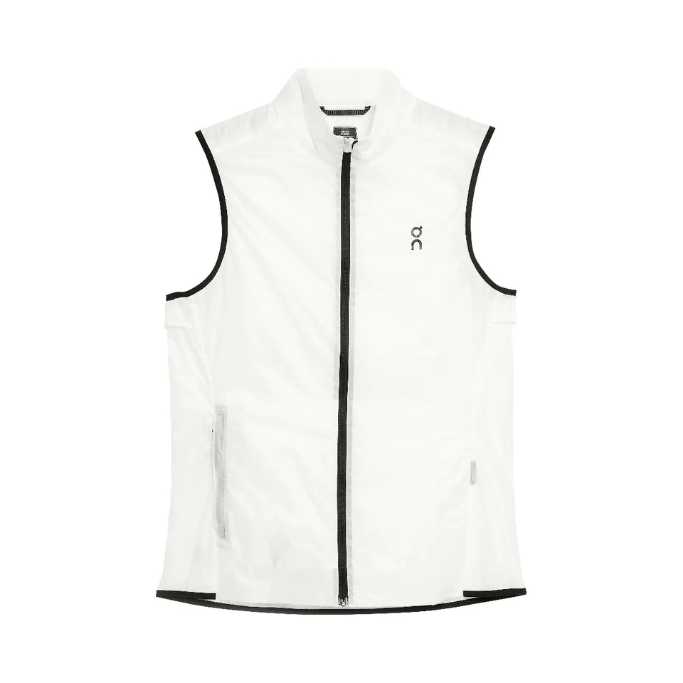 On Weather Vest White Black