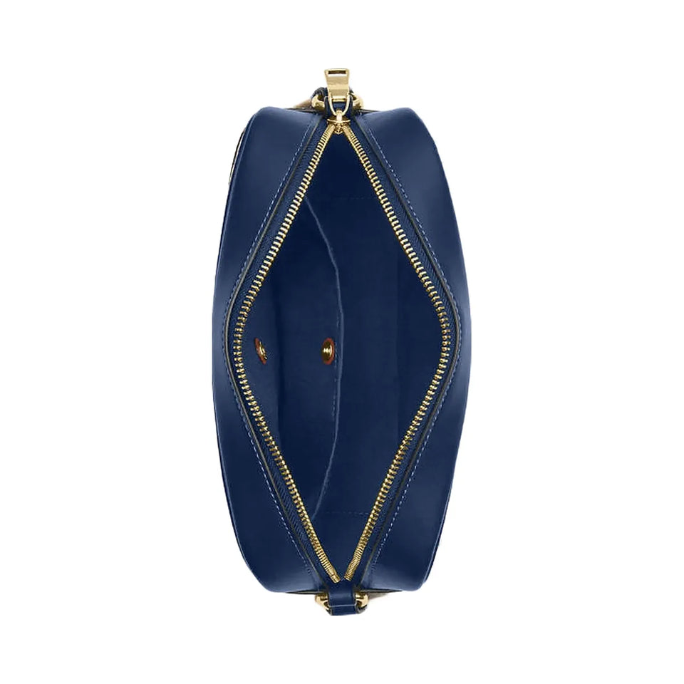 Coach Jamie Camera Bag With Floral Print Gold-Deep Blue Multi