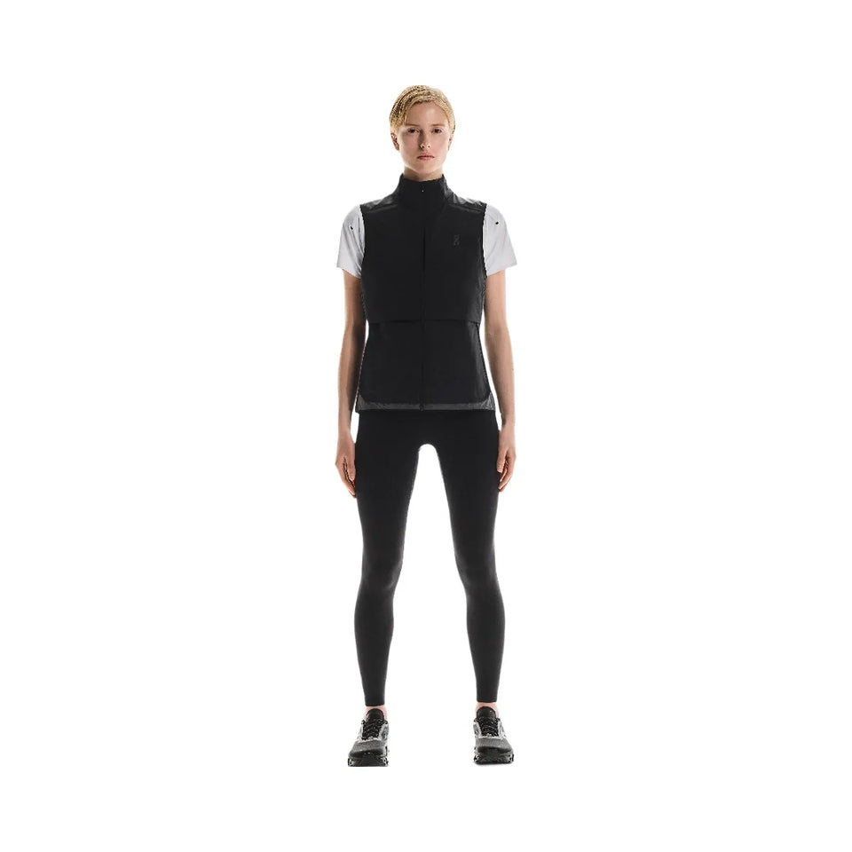 On Weather Vest Black Eclipse