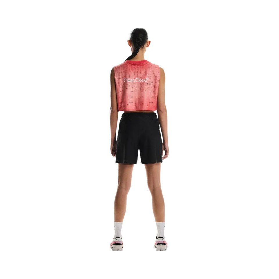 On Pace Mesh Shorts Black