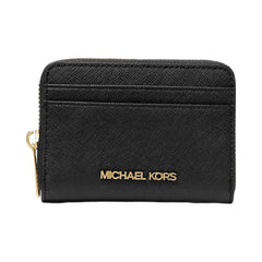 Michael Kors Jet Set Travel Medium Saffiano Leather Wallet Black