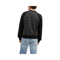 Coach Signature Crewneck Sweatshirt Charcoal Signature