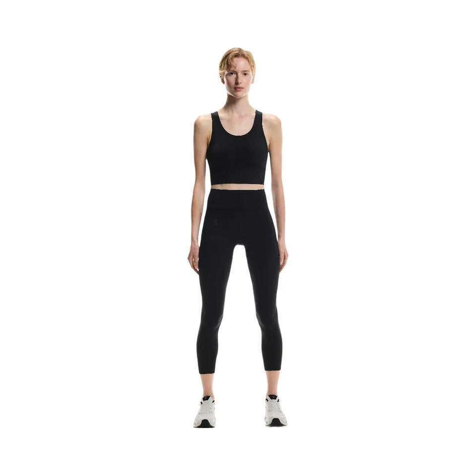 On Studio Open Back Crop Black