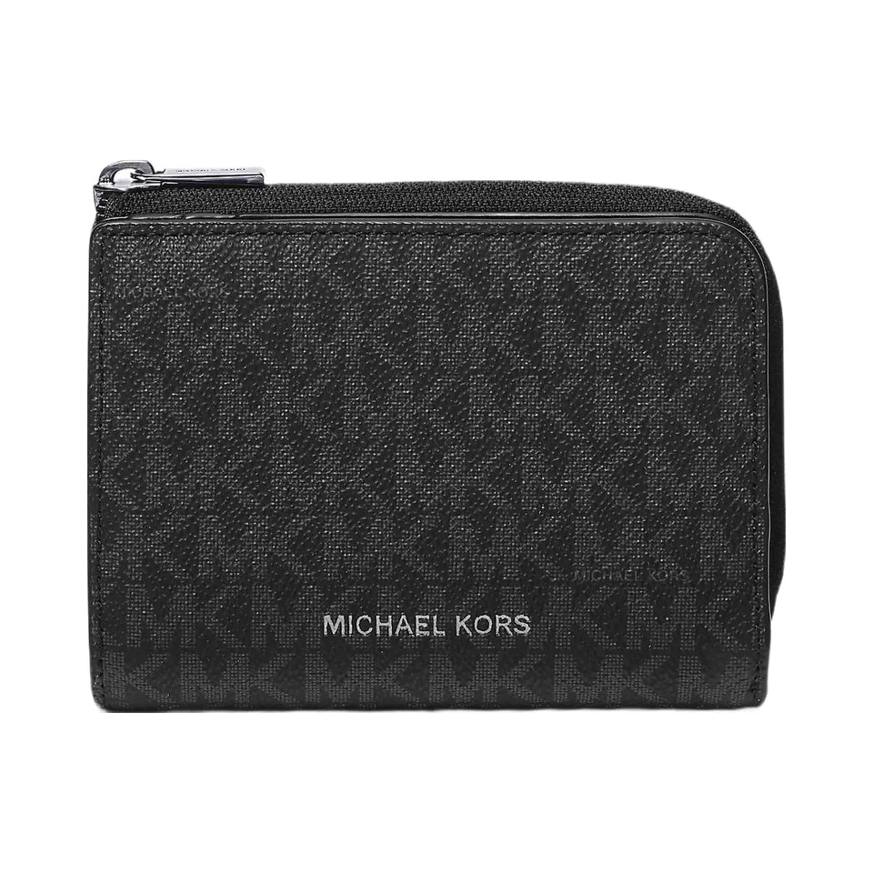 Michael Kors Cooper Signature Logo Folio Wallet Black