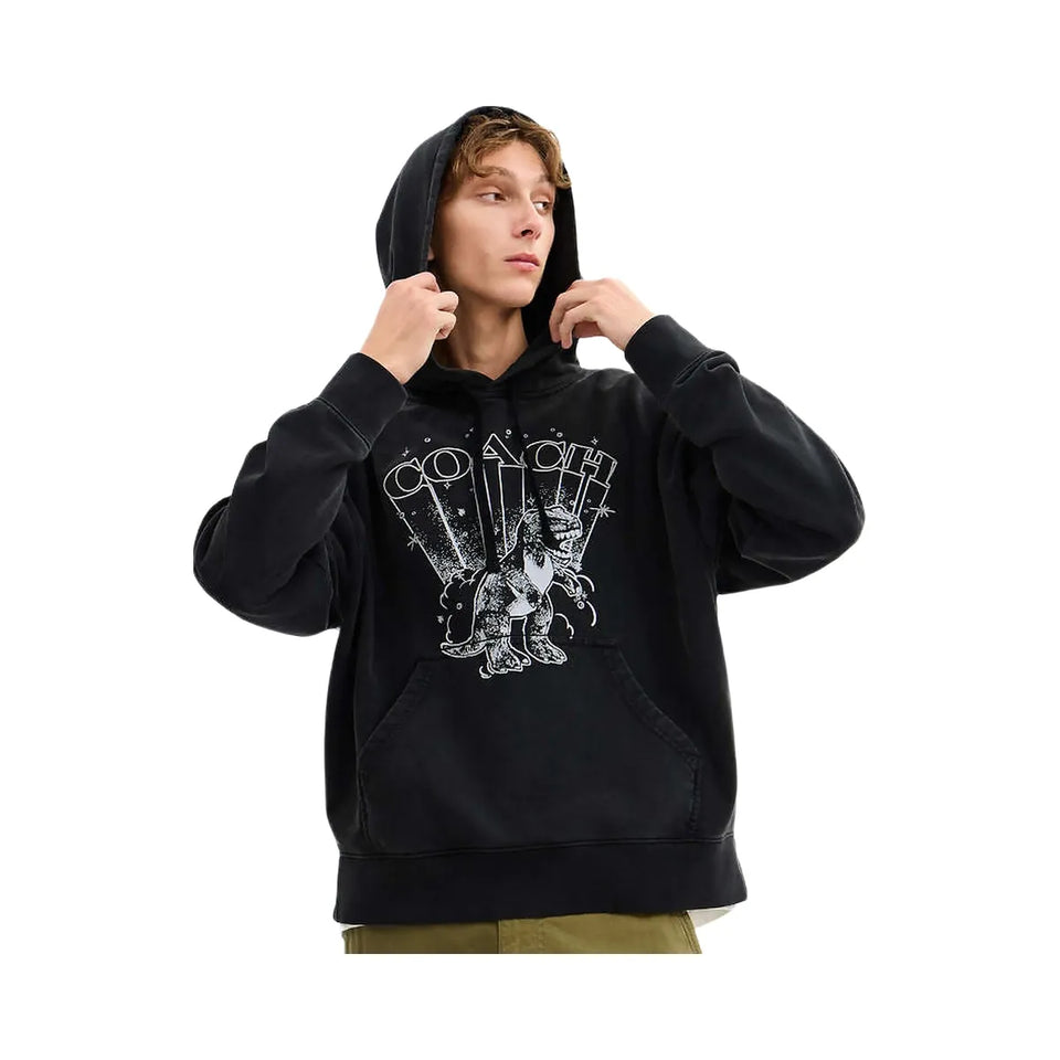 Coach Rexy Hoodie Washed Black