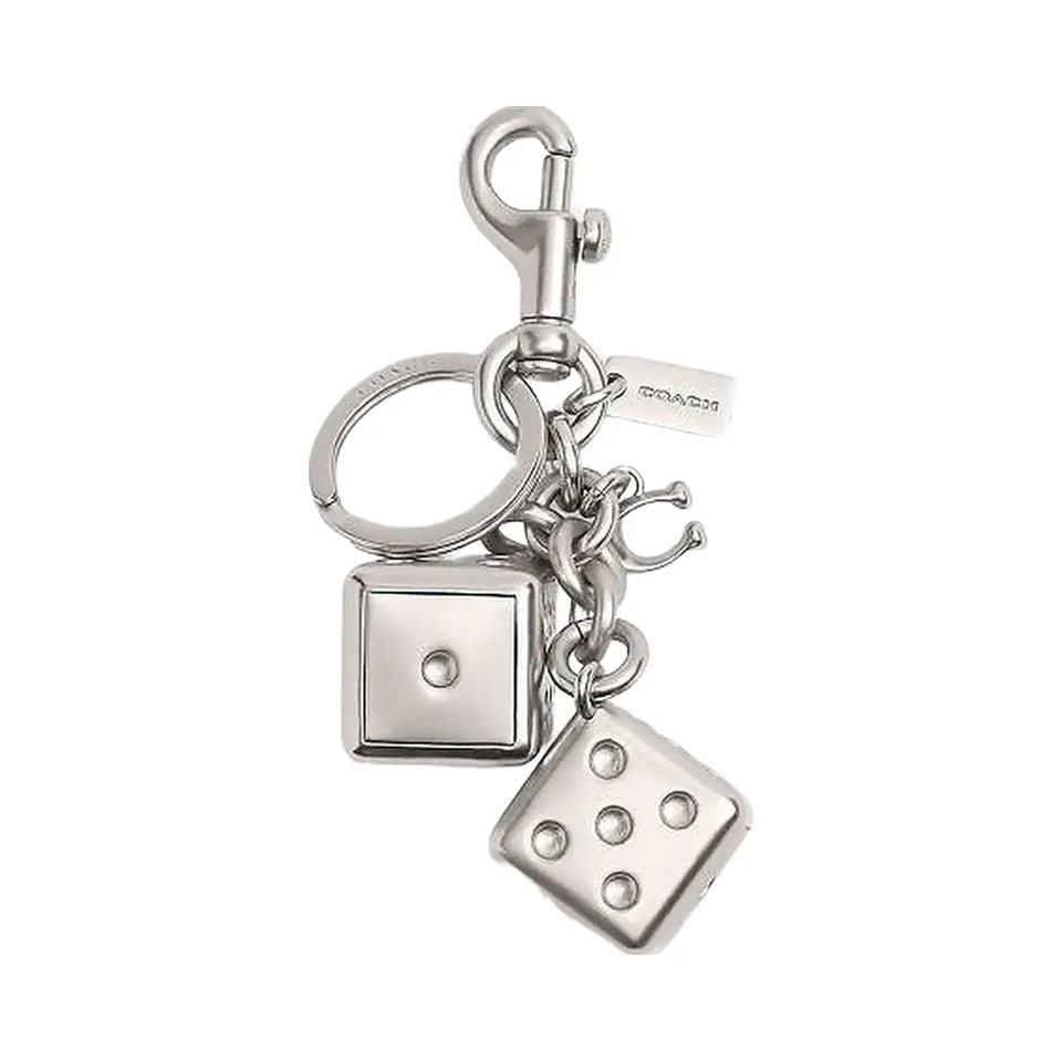 Coach Signature Strap Extender Silver-Silver