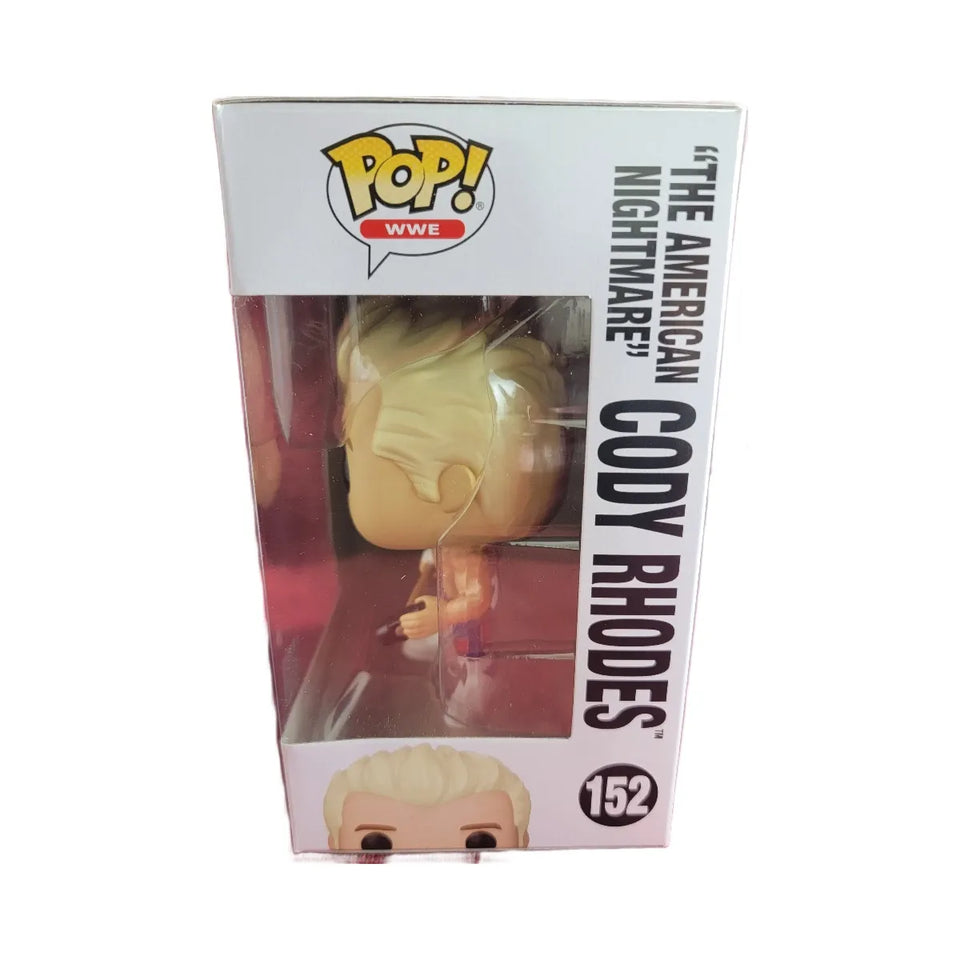 Funko Pop! Cody Rhodes # 152 (nib) With pop protector #152