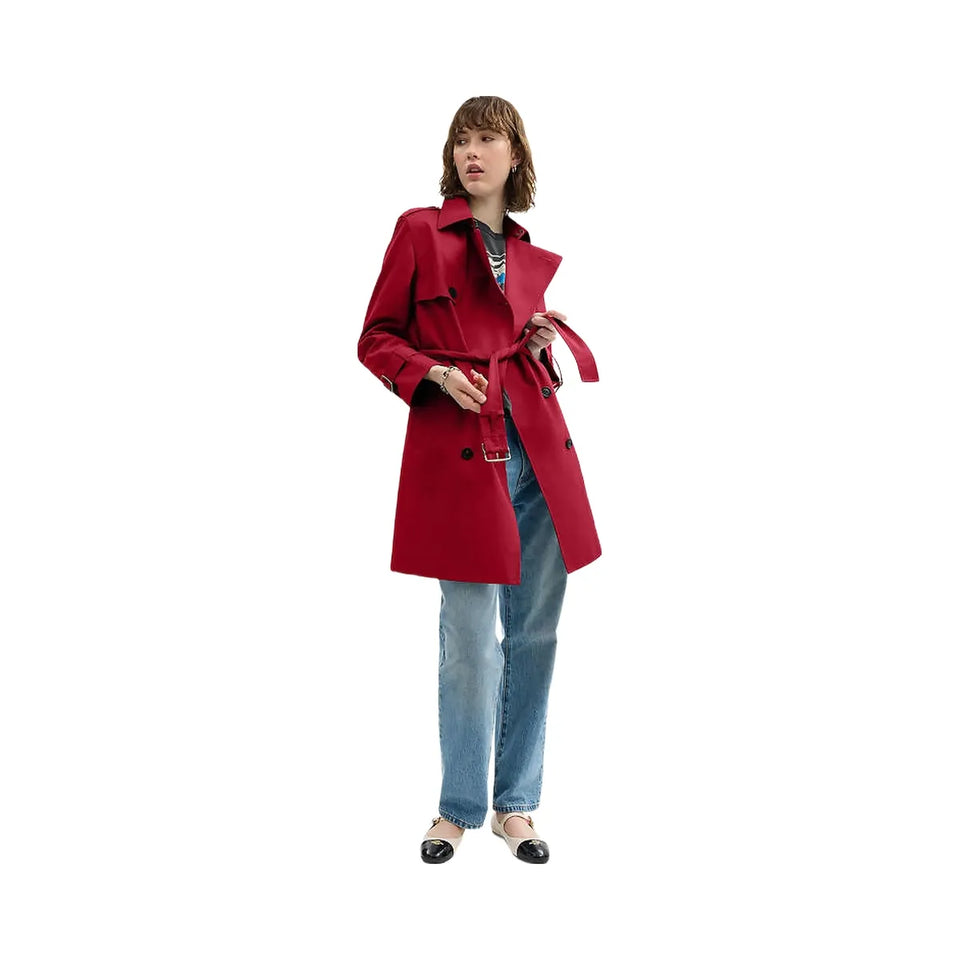Coach Mid Trench Ruby
