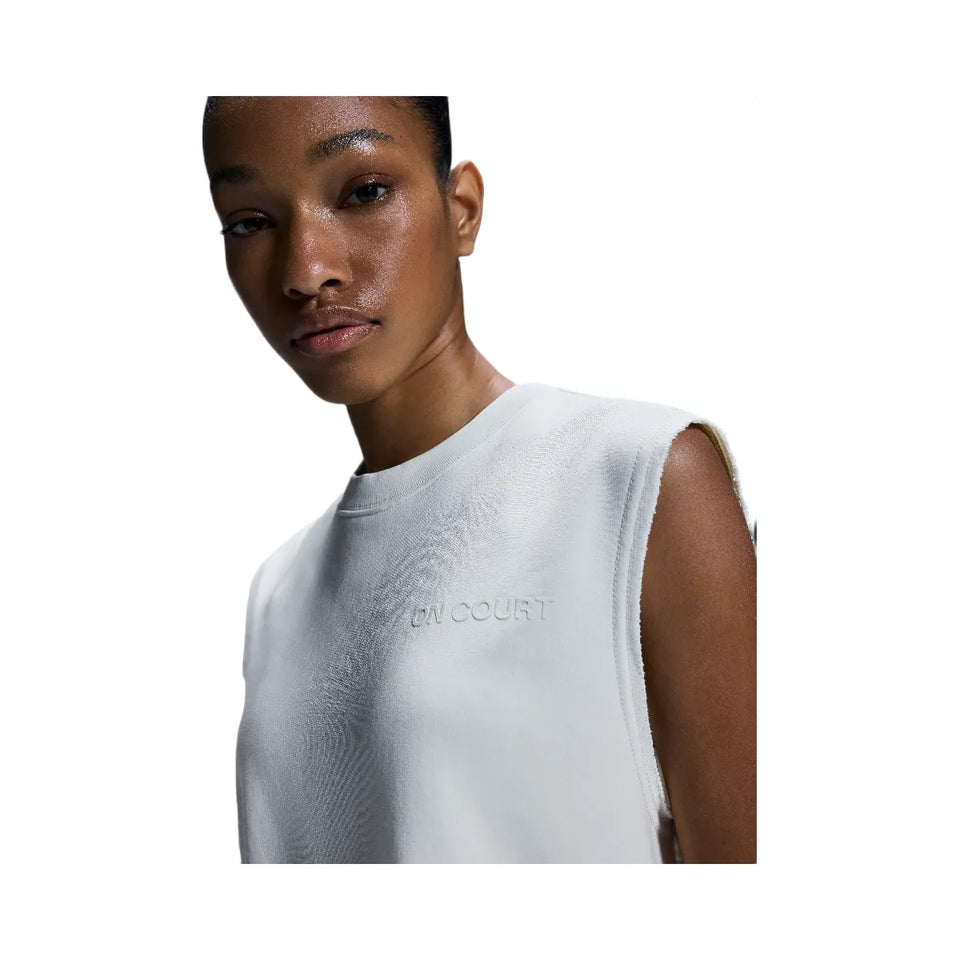 On Open Club Crew Crop White