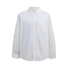 Coach Long Sleeve Button Down Shirt White