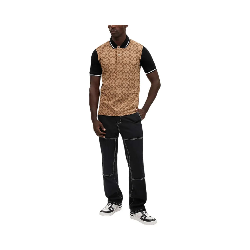 Coach Signature Polo Khaki Signature