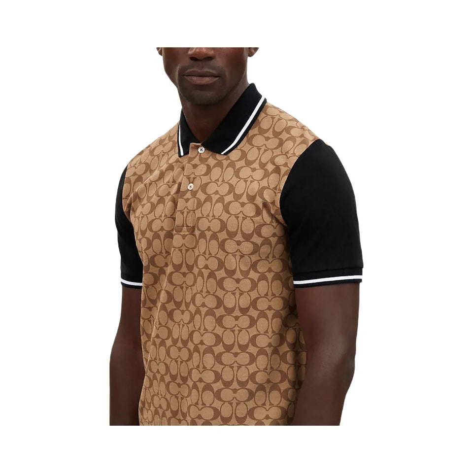 Coach Signature Polo Khaki Signature