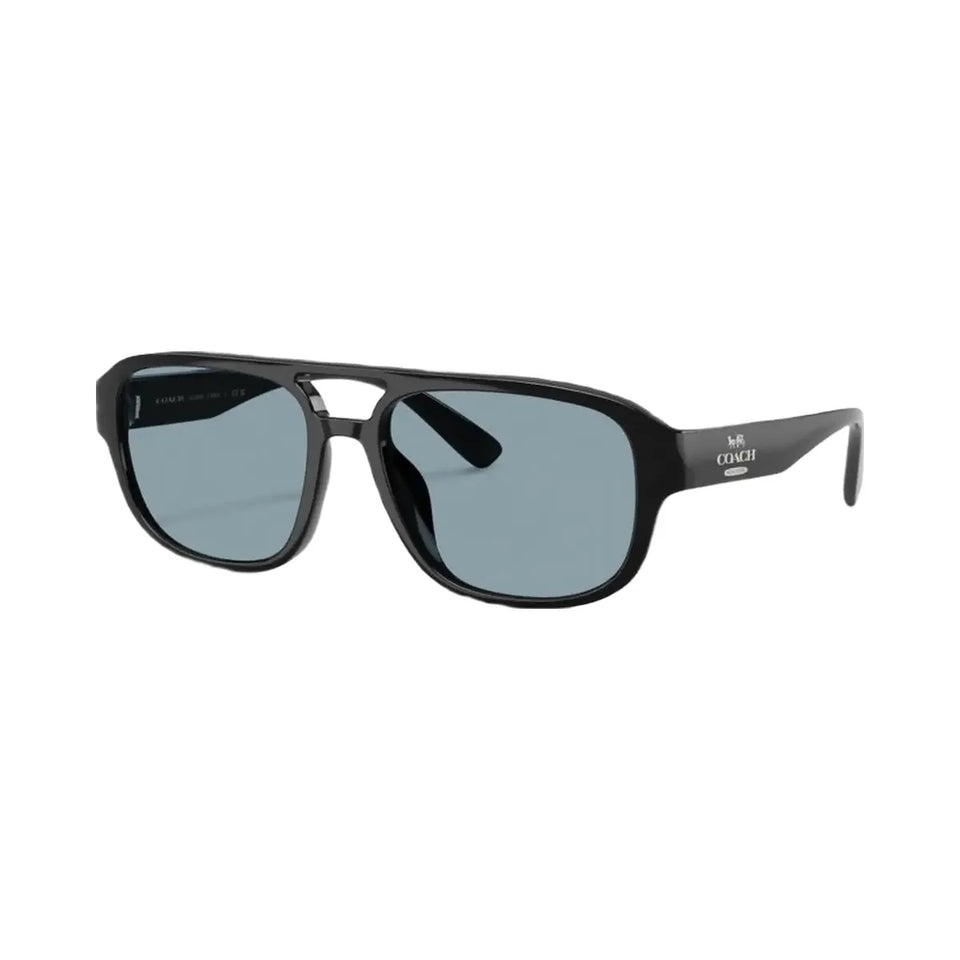 Coach Pilot Sunglasses Black
