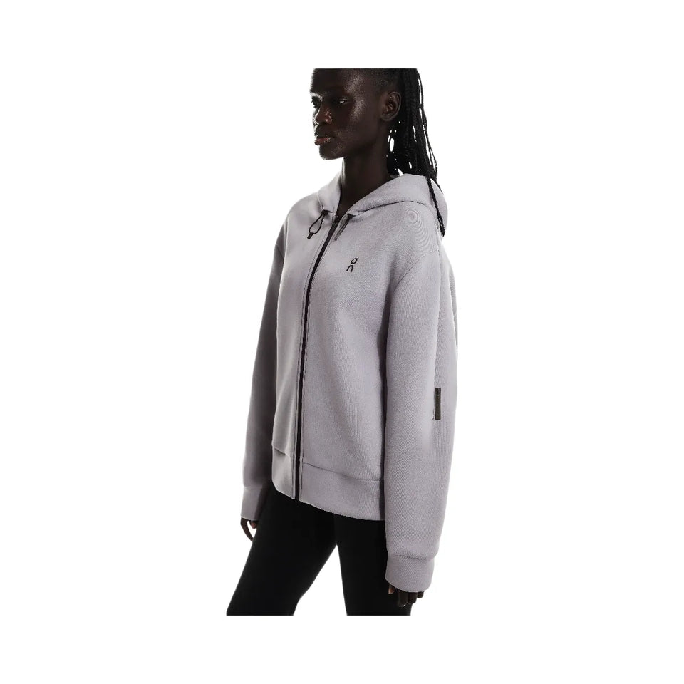 On Focus Tech Zip Hoodie Lilac