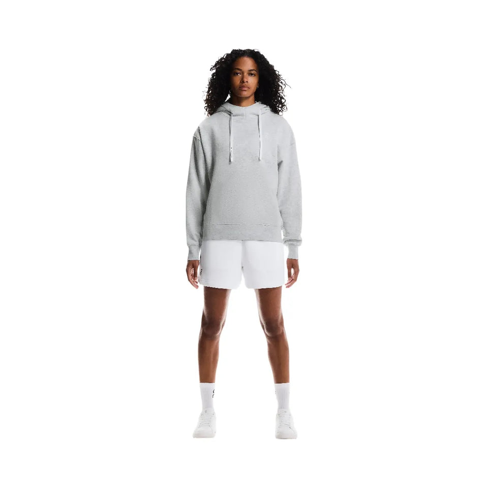On Club Hoodie Smash Grey Heather