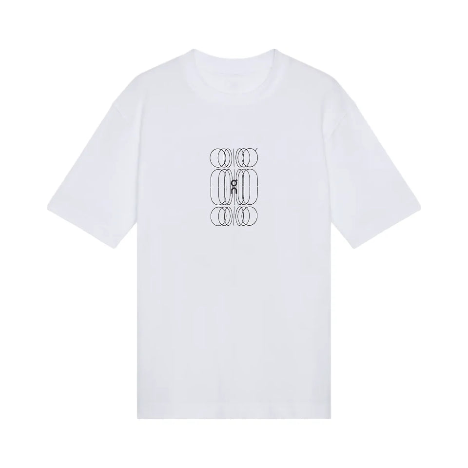 On Club-T Graphic White Black