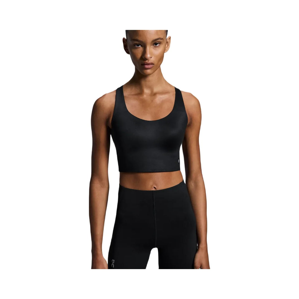 On Train Bra Longline Black