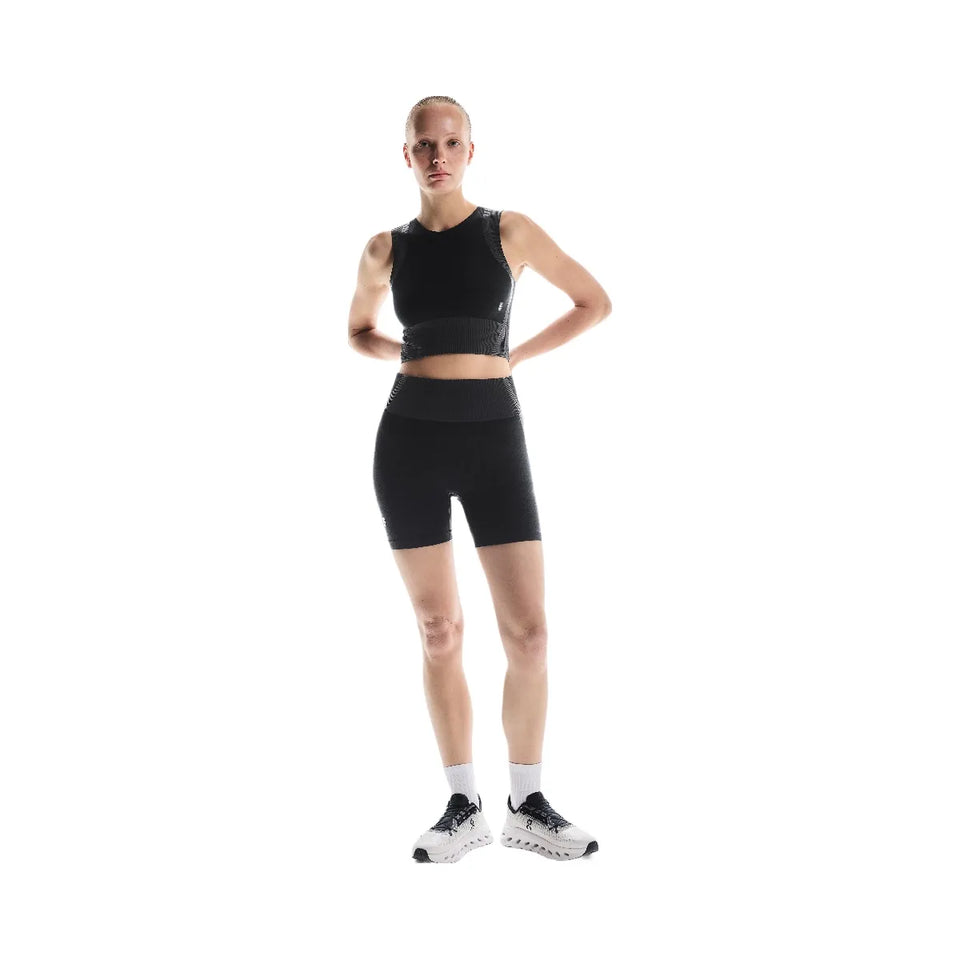 On Studio Knit Shorts Black Eclipse