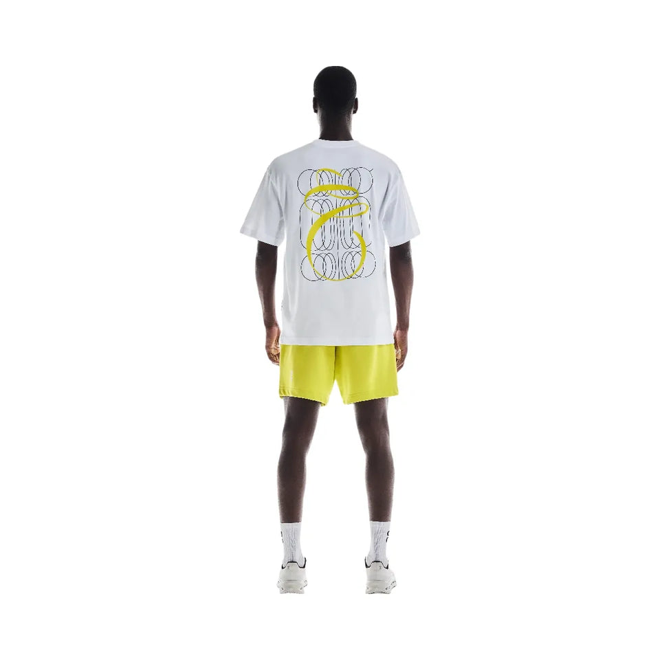 On Club-T Graphic White Lime