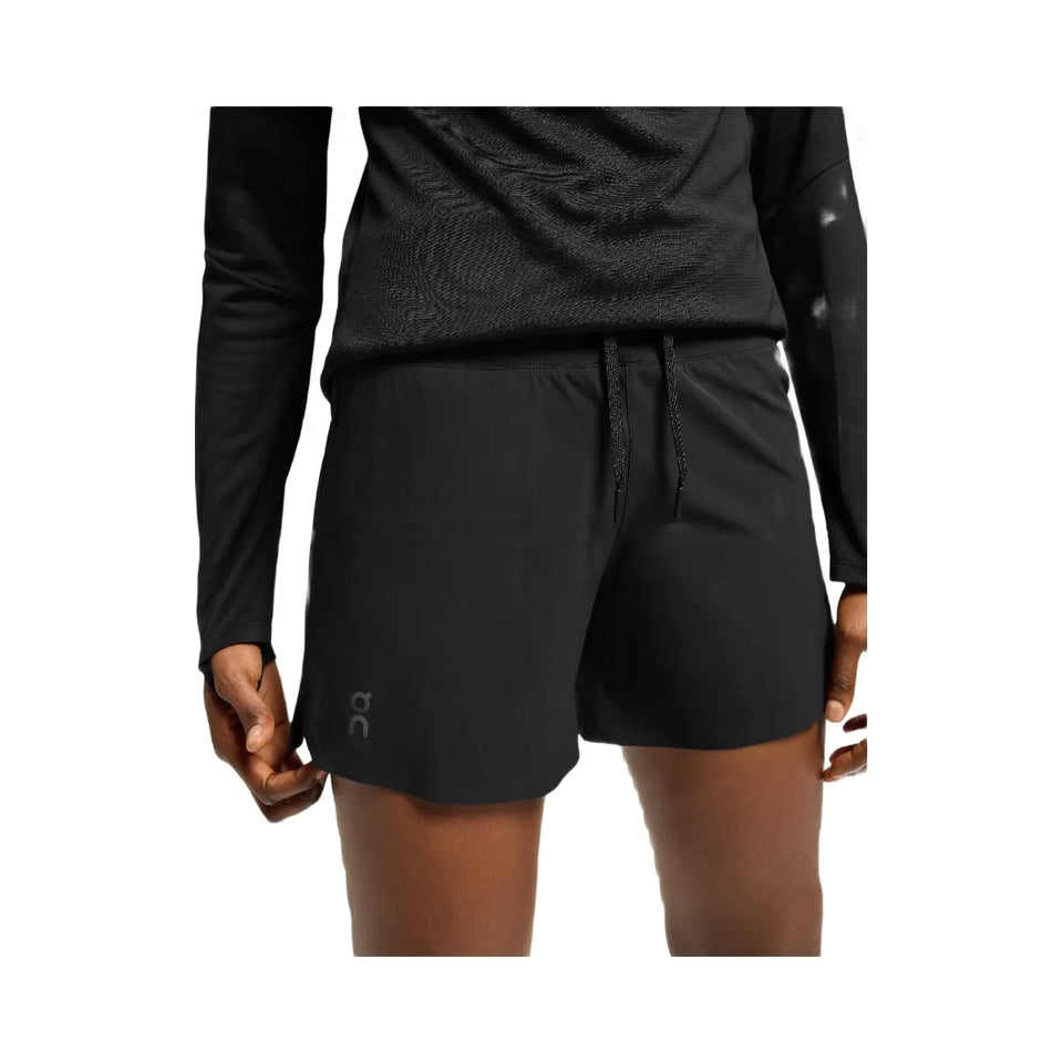On 5" Running Shorts Black