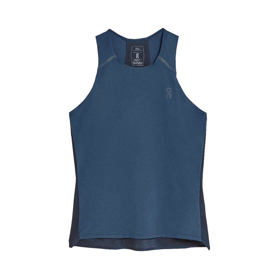 On Performance Tank Denim Navy