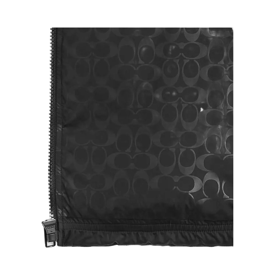 Coach Signature T-Shirt In Organic Cotton Black