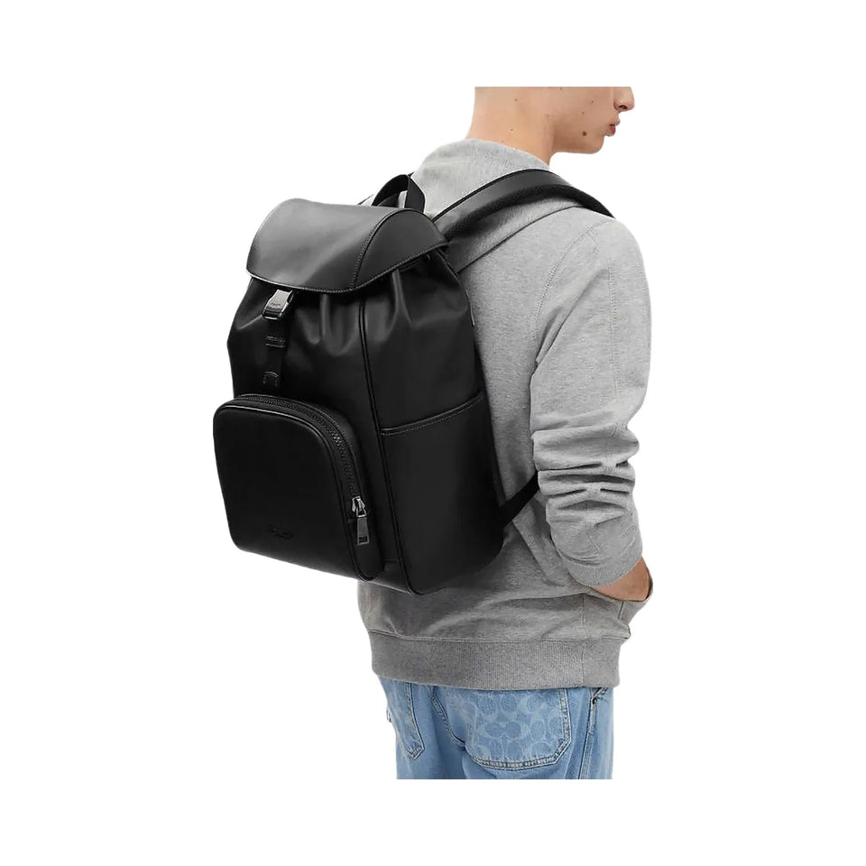 Coach Racer Backpack Gunmetal-Black