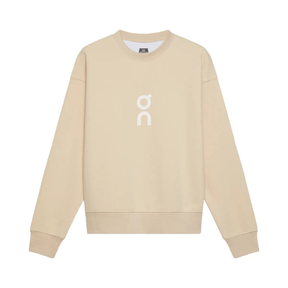 On Club Crew Graphic Silver
