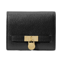 Michael Kors Hamilton Moderne Small Leather Wallet Black