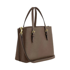 Coach Mollie Tote Bag 25 Leather-Gold-Dark Stone