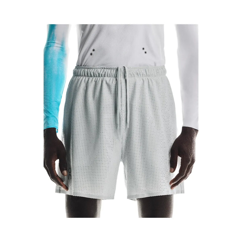 On Pace Mesh Shorts Glacier