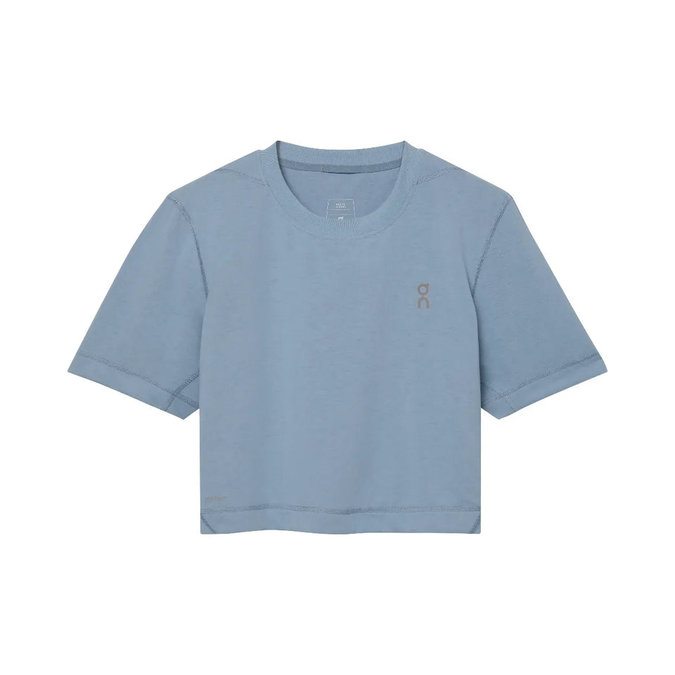 On Train-T Crop Chambray