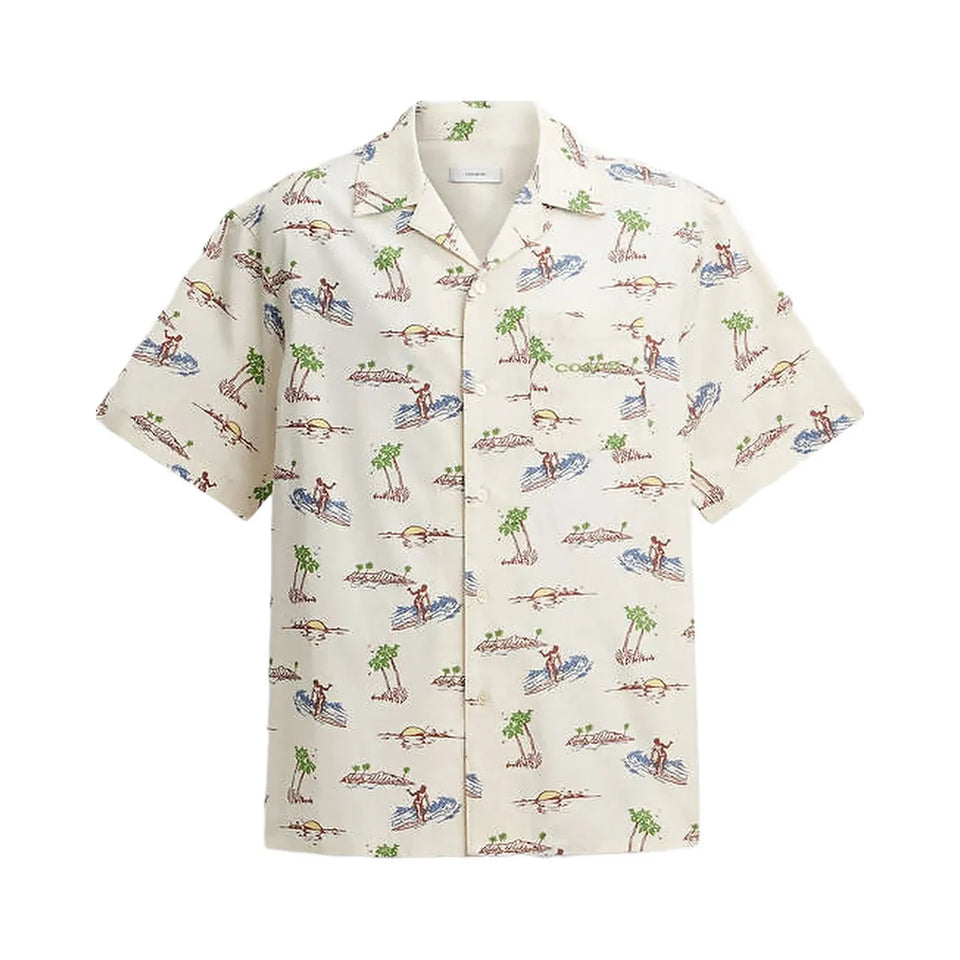 Coach Surf Camp Shirt Multi