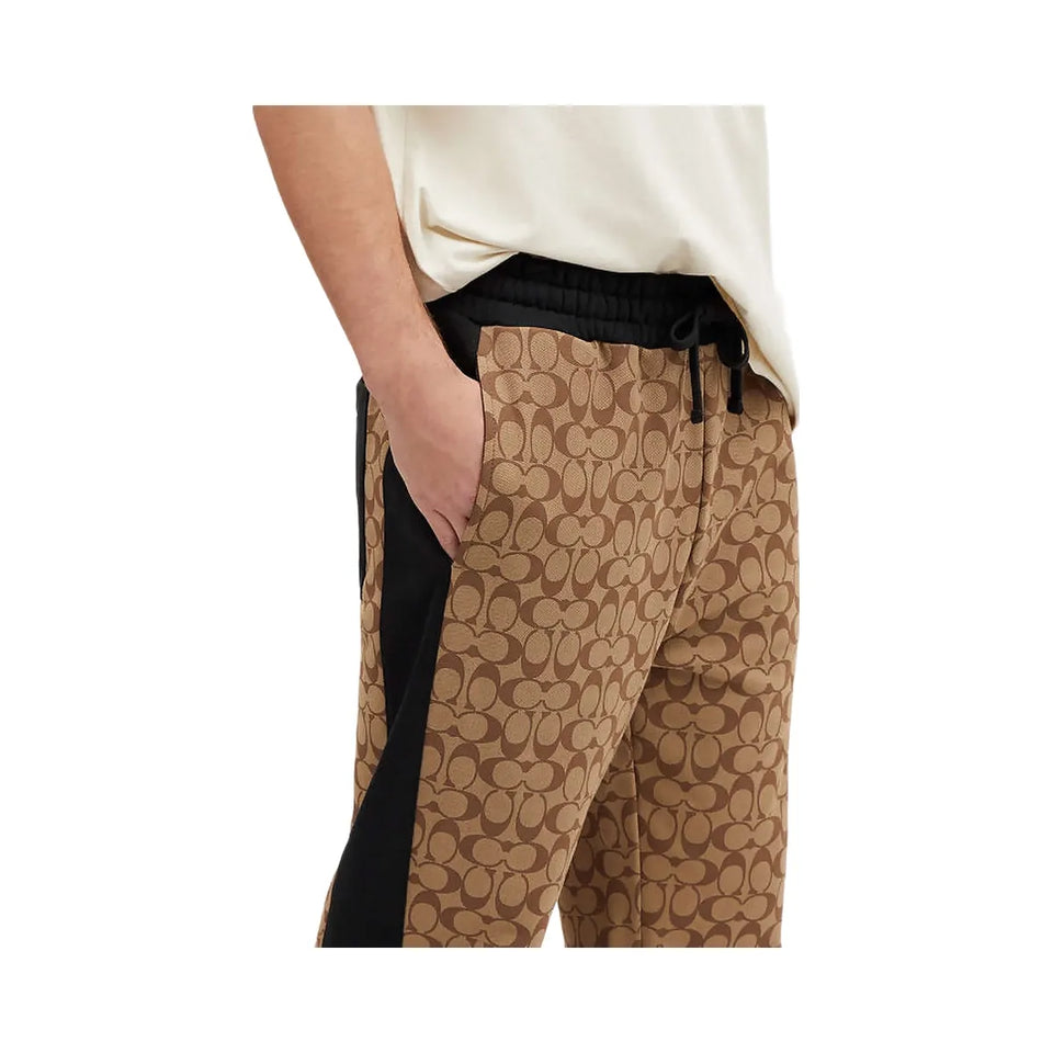Coach Signature Sweatpants Khaki Signature