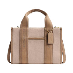 Coach Smith Tote Bag 24 Canvas-Im-Dark Natural Multi