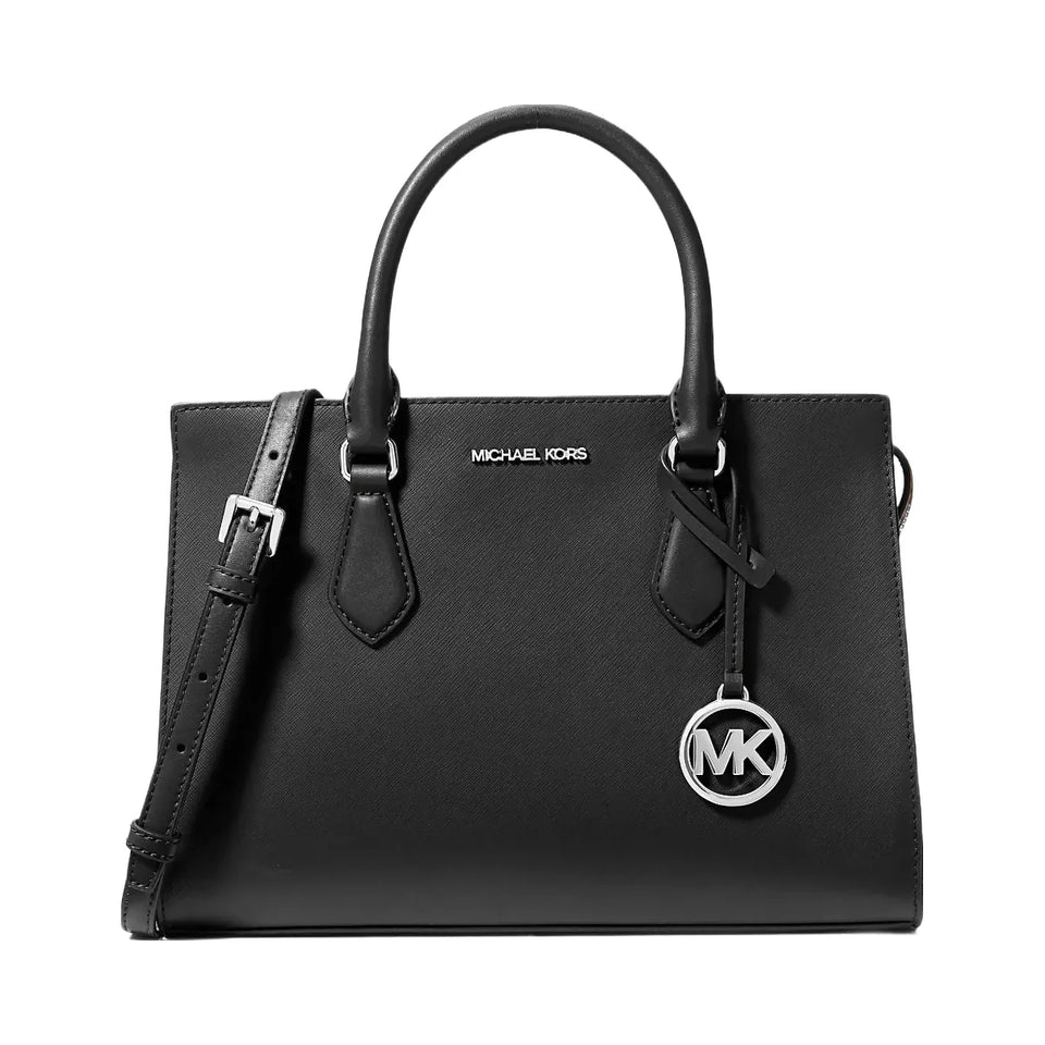 Michael Kors Sheila Medium Satchel Black
