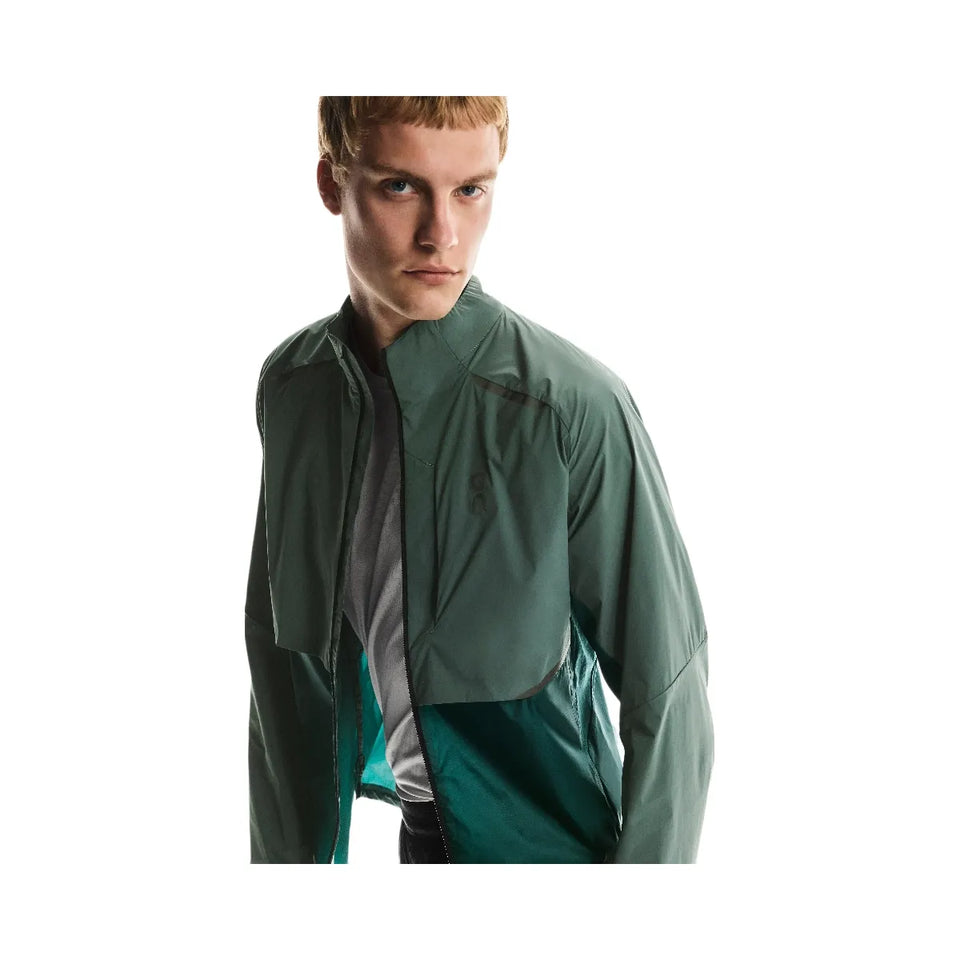 On Weather Jacket Spirulina Olive