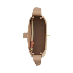 Coach Hadley Mini Crossbody Bag With Signature Canvas Im-Dark Natural Multi