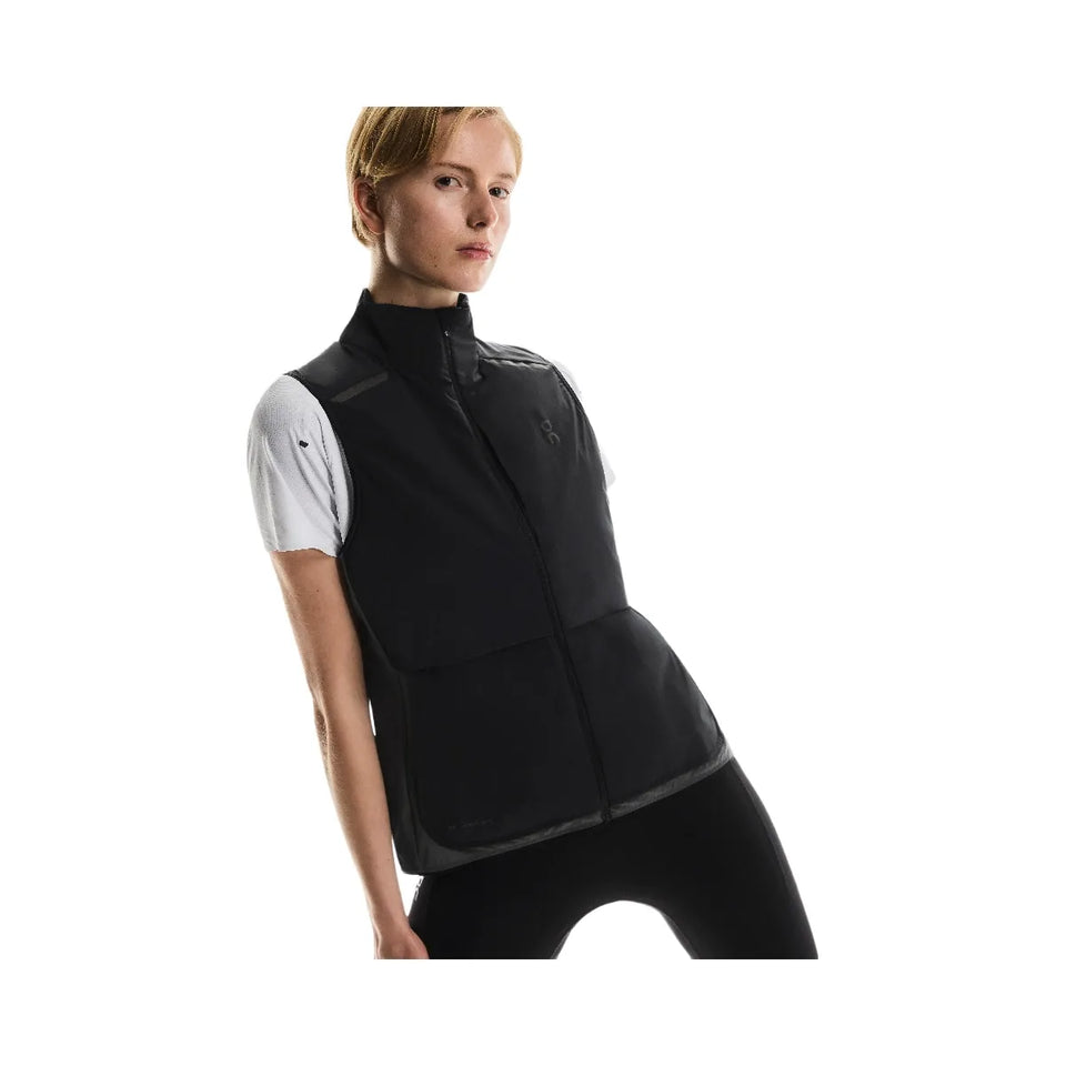 On Weather Vest Black Eclipse