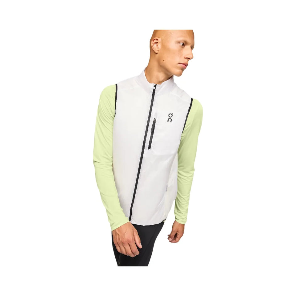 On Weather Vest White Black