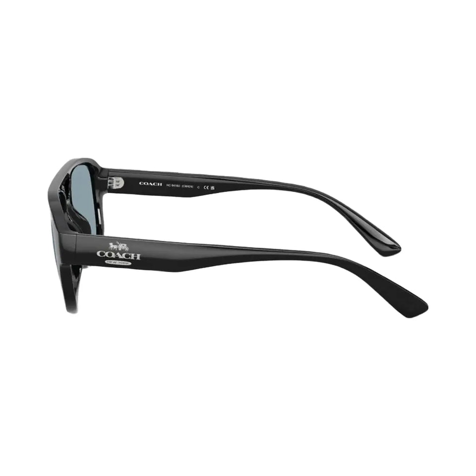 Coach Pilot Sunglasses Black