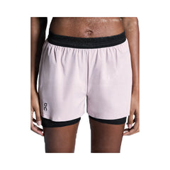 On 3" Performance 2/1 Shorts Mauve Black