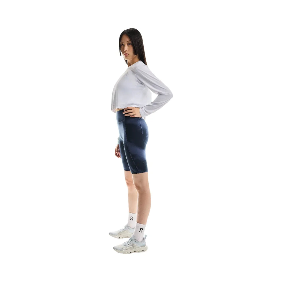 On Studio Tights Shorts Acai Navy