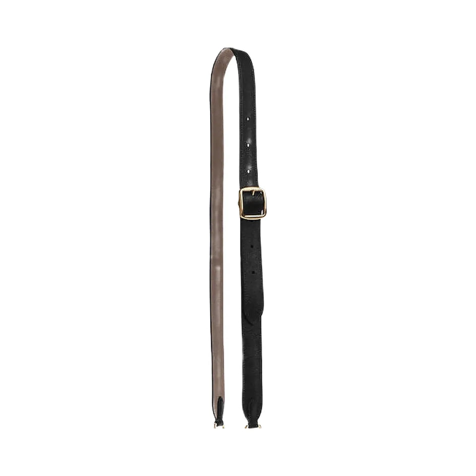 Coach Reversible Strap Gold-Black Dark Stone