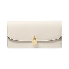 Michael Kors Hamilton Large Leather Continental Wallet Lt Cream