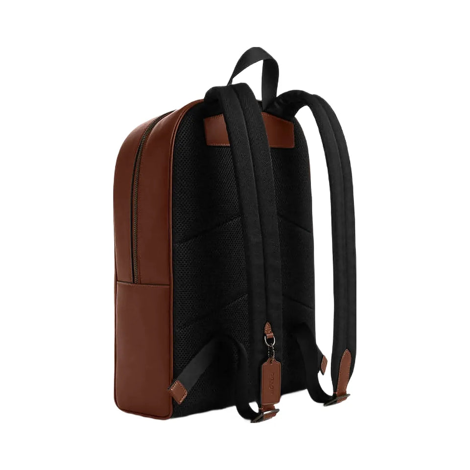 Coach Owen Backpack In Signature Canvas Signature Canvas-Qb-Tan-Vintage Brown
