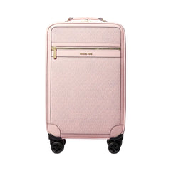 Michael Kors Jet Set Travel Small Signature Logo Suitcase Powder Blush