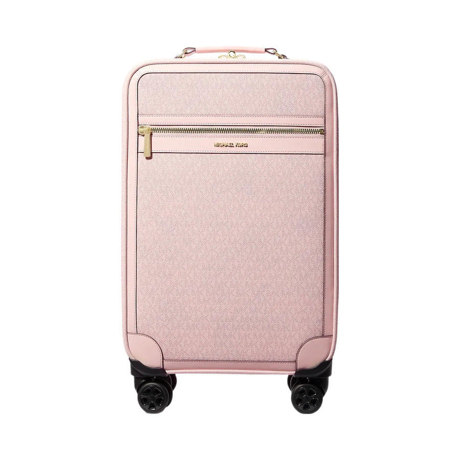 Michael Kors Jet Set Travel Small Signature Logo Suitcase Powder Blush
