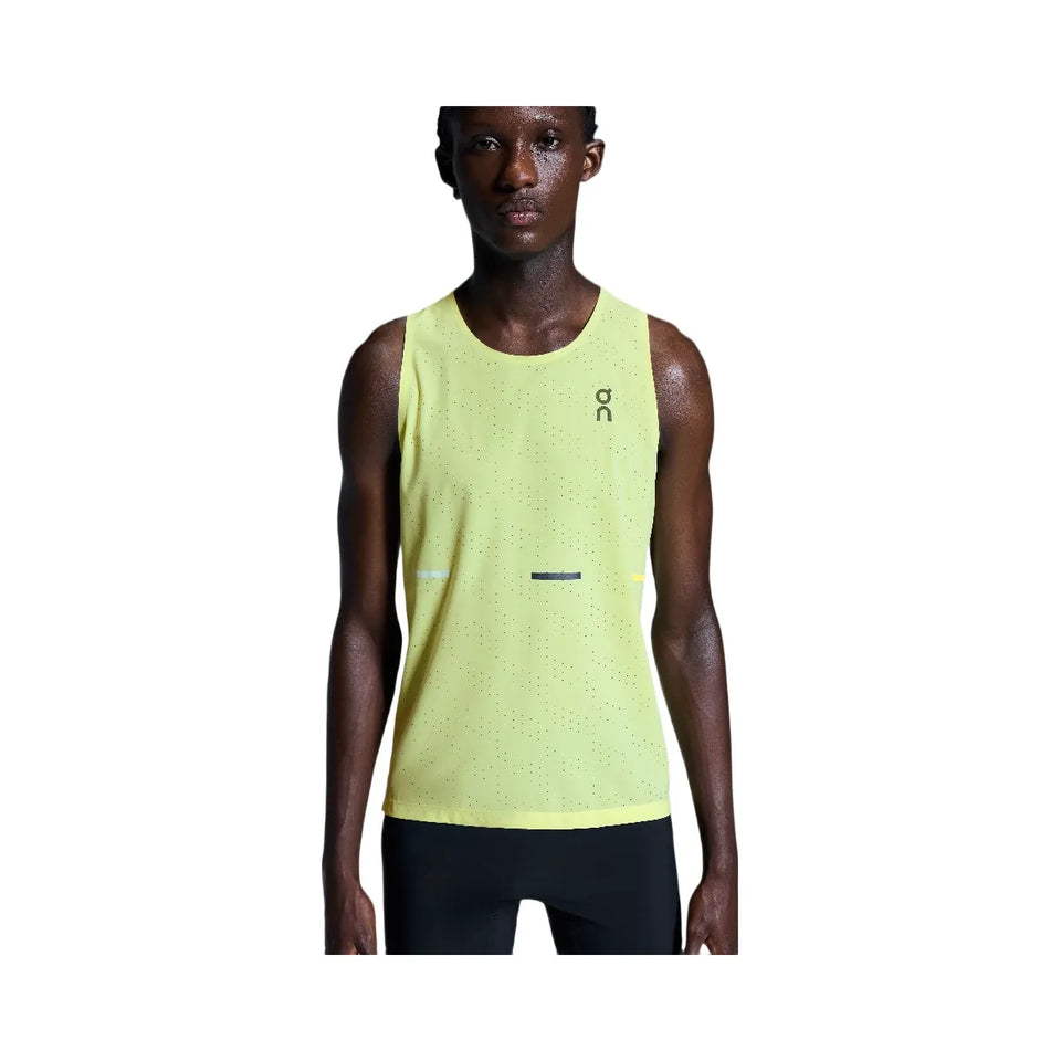 On Race Singlet Limelight